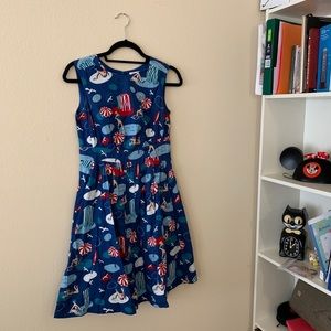 Emily and Fin Beach Print Dress
